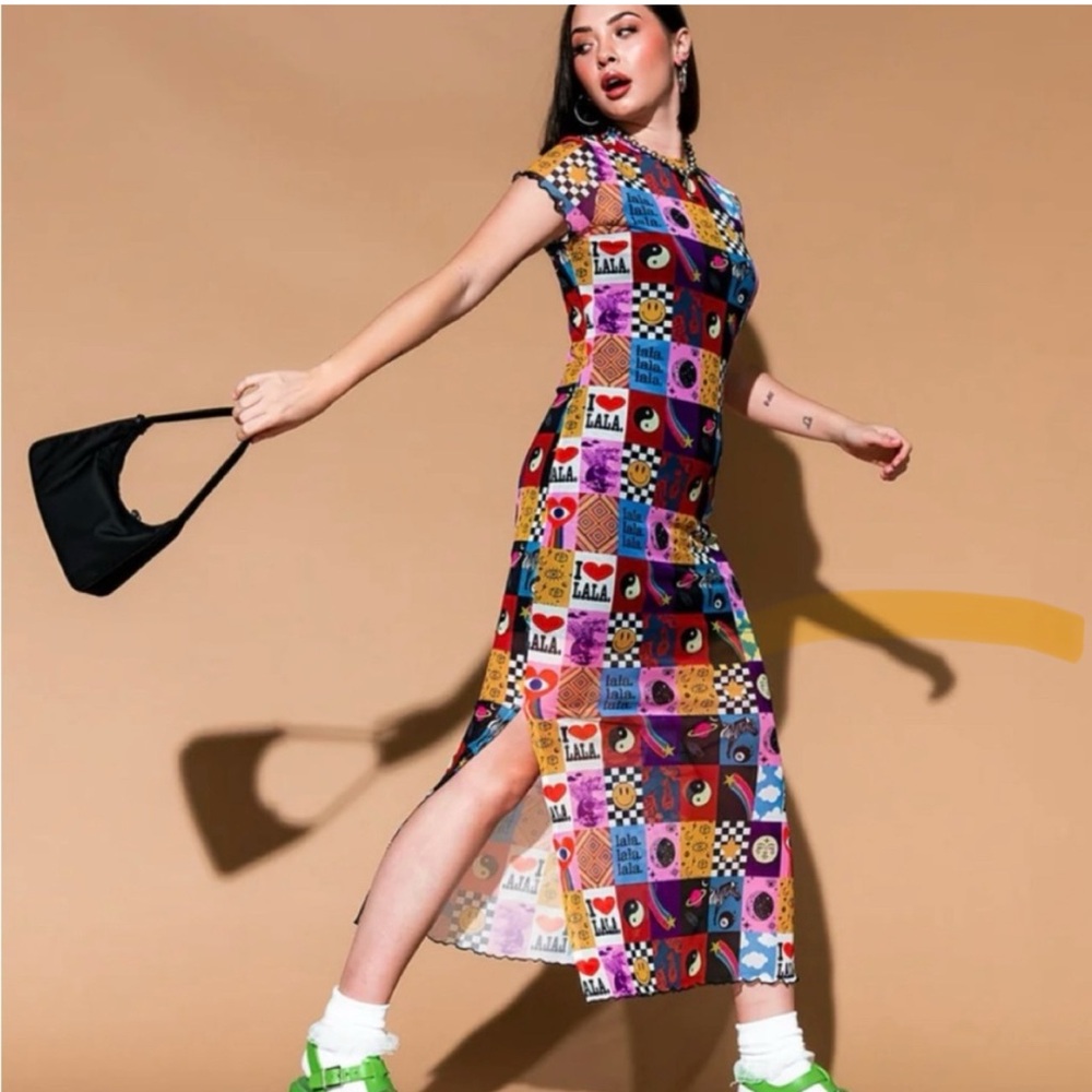 Dressed in LALA Patchwork Dress